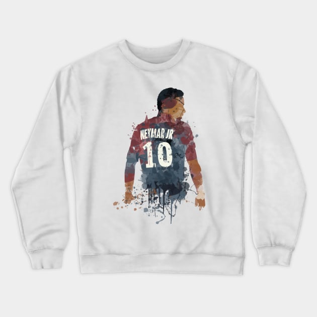 Neymar Jr - PSG Legend Crewneck Sweatshirt by FootballArcade